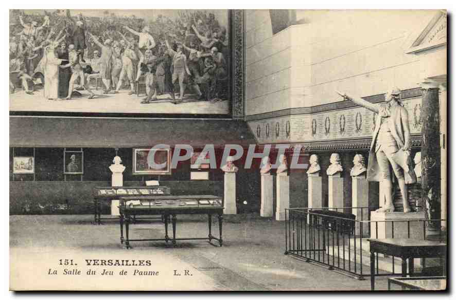CPA Versailles La Salle du Jeu de Paume 