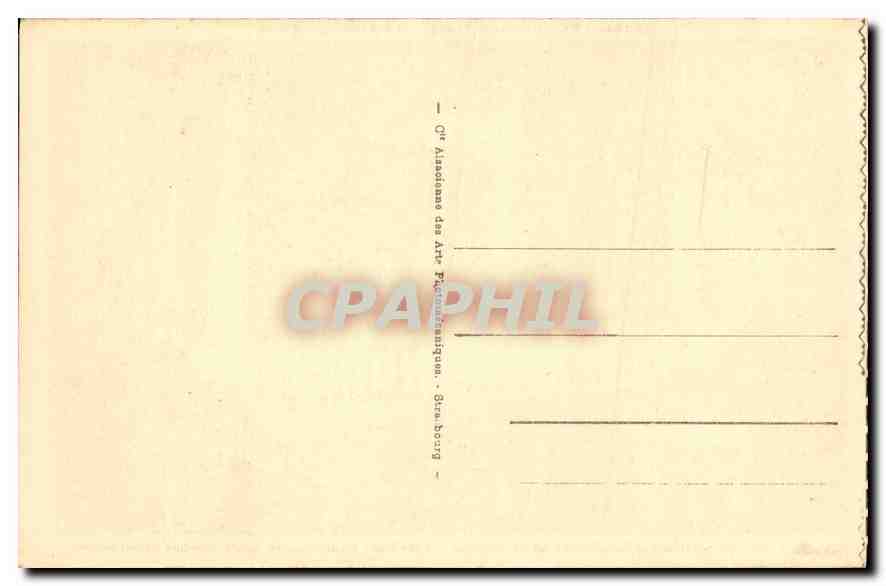 CPA Versailles Le Grand Trianon Le Salon des Glaces Table du Conseil en chene de Malabar  — Verso