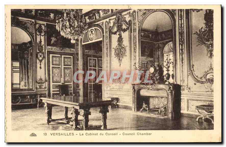 CPA Versailles Le Cabinet du Conseil 