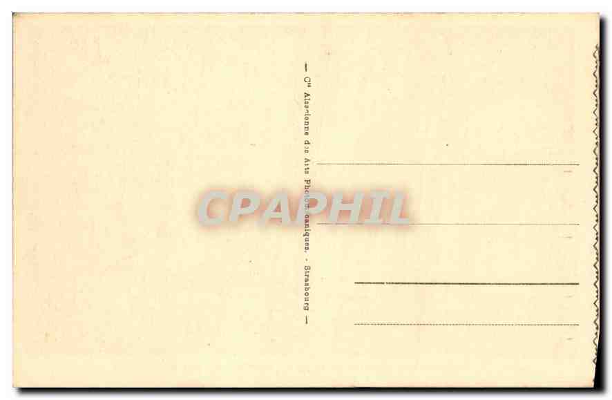 CPA Versailles Salon de l'Oeil de Boeuf  — Rückseite
