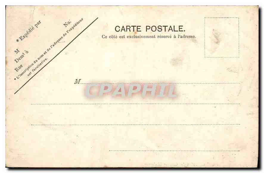 Versailles — Salle du Jeu de Paume, Collection des Galeries Modernes — V.P. Paris, No 27 — Rückseite