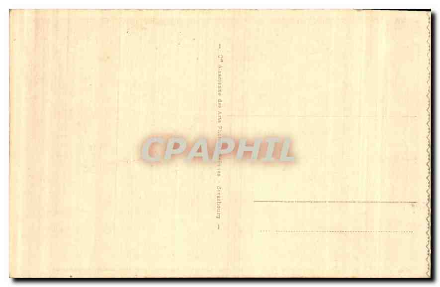 CPA Versailles La Chambre a coucher de Louis XIV  — Verso