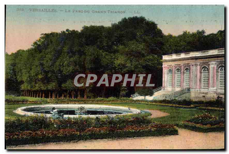 CPA Versailles le Parc du Grand Trianon 