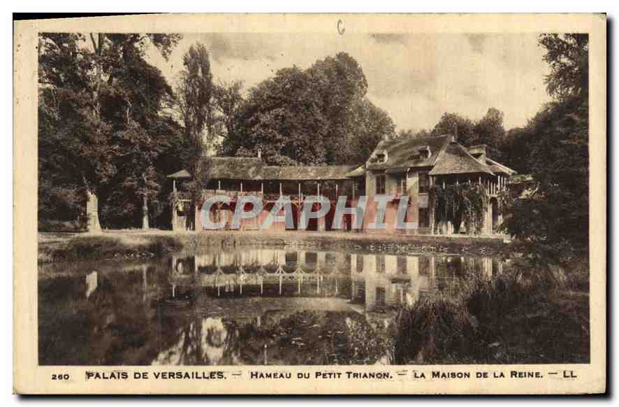CPA Palais de Versailles Hameau du Petit Trianon la Maison de la Reine 