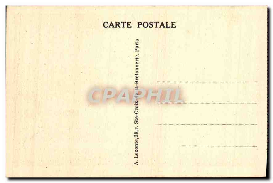 CPA Versailles Le Palais du Petit Trianon  — Verso