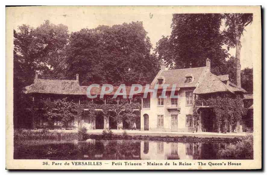 CPA Parc de Versailles Petit Trianon Maison de la Reine 