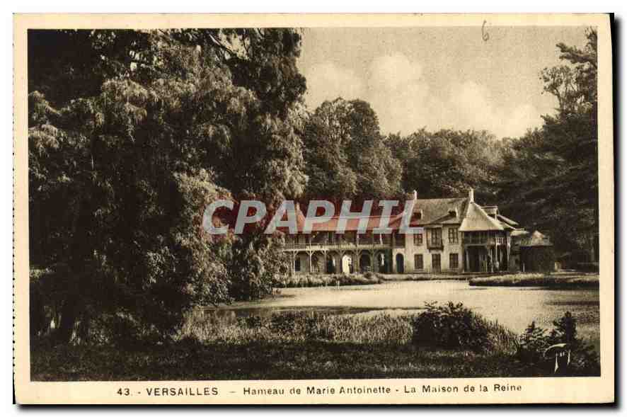 CPA Versailles Hameau de Marie Antoinette la Maison de la Reine 