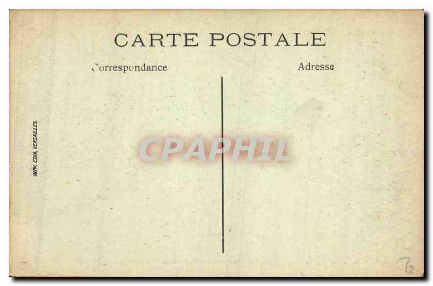CPA Versailles Musee des Voitures Carrosse ayant servi au Couronnement de Napoleon 1er — Verso