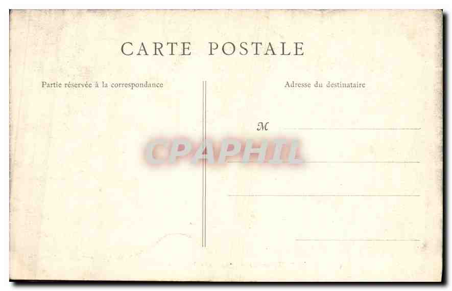 CPA Versailles Musee des Voitures  — Verso