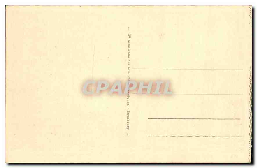 CPA Versailles l'Orangerie  — Verso