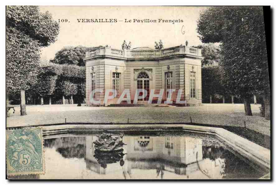 CPA Versailles Le Pavillon Francais 