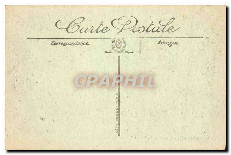 CPA Versailles Parc du Grand Trianon Bassin des Quatre Pucelles  — Rückseite