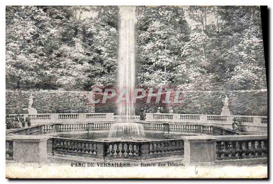 CPA Parc de Versailles Bassin des Domes 