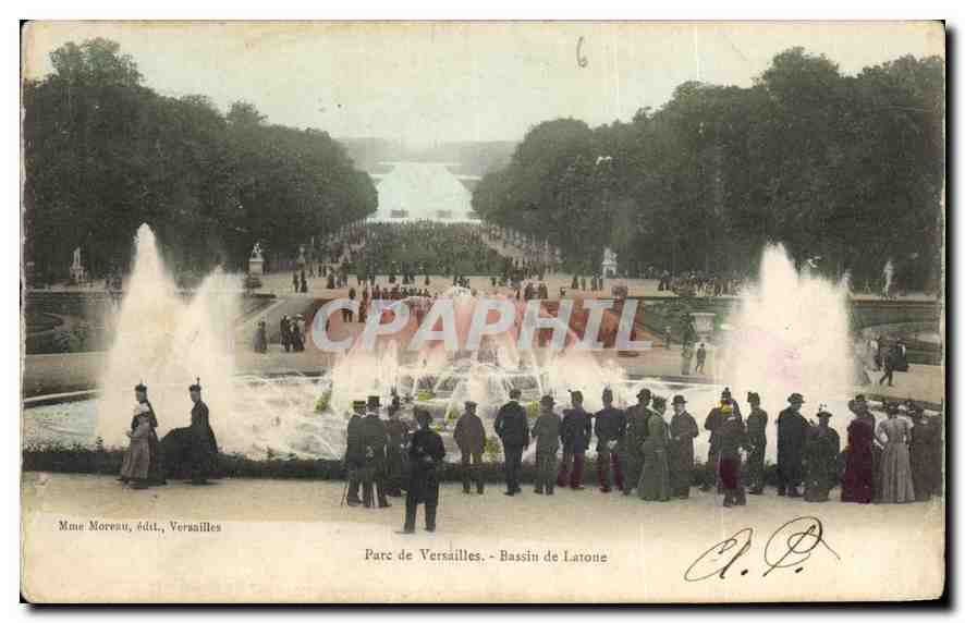 CPA Parc de Versailles Bassin de Latone 