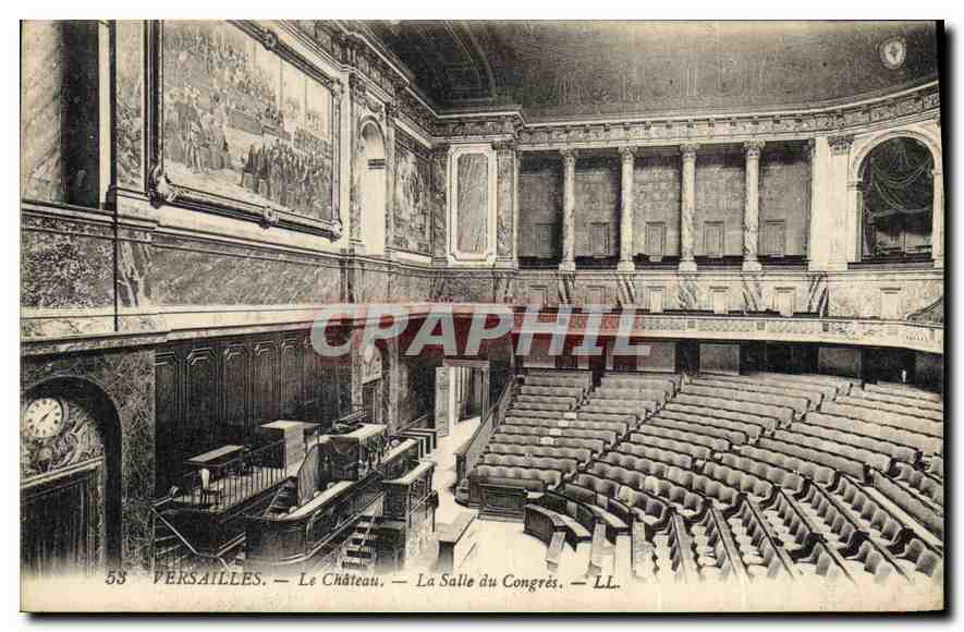 Versailles — Le Château — La Salle du Congrès — LL. — n° 53