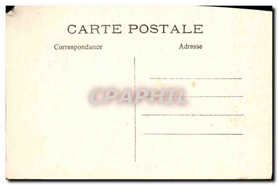 CPA Palais du Petit Trianon Salle a manger  — Rückseite