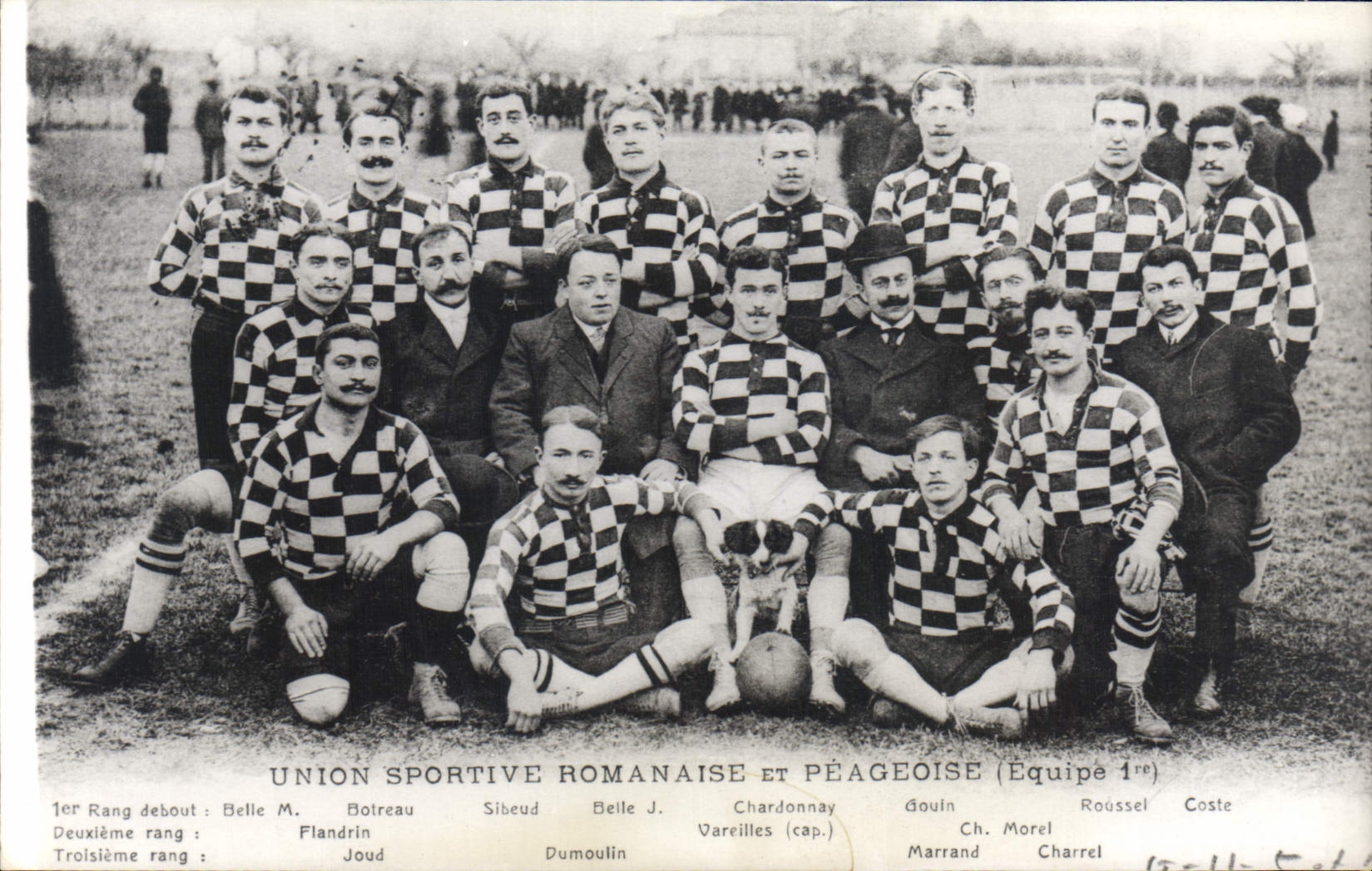 REPRO Union sportive romainaise et Peageoise Equipe 1ere Foot Football