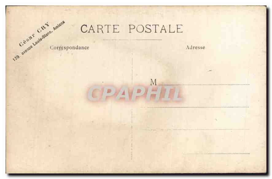 CARTE PHOTO Femme — Rückseite