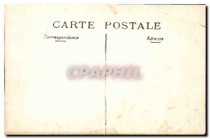 CARTE PHOTO Femme — Rückseite