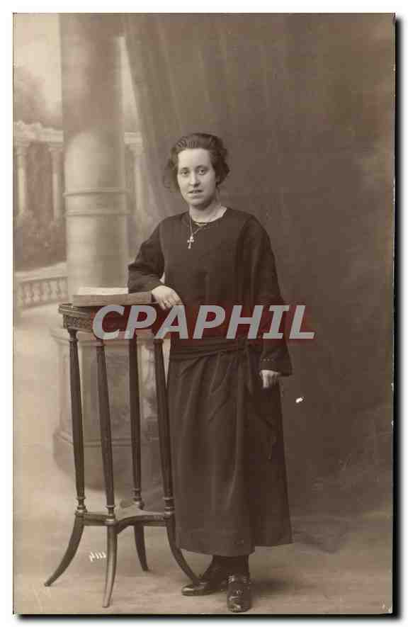 CARTE PHOTO Femme