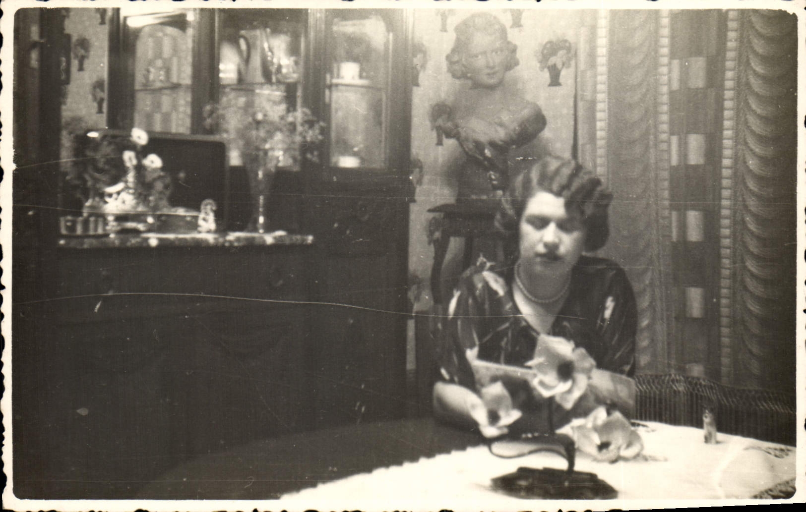 CARTE PHOTO Femme