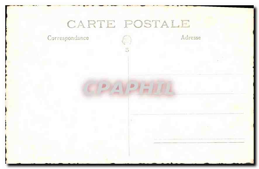 CARTE PHOTO Femme — Rückseite
