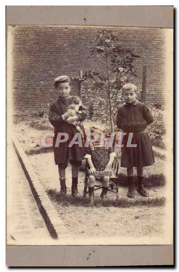 Photo Enfants Chat