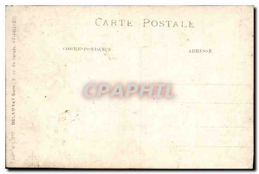 CARTE PHOTO Homme — Rückseite