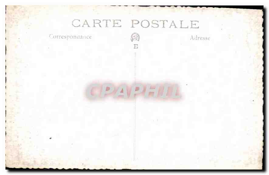 CARTE PHOTO Homme Bateau — Rückseite