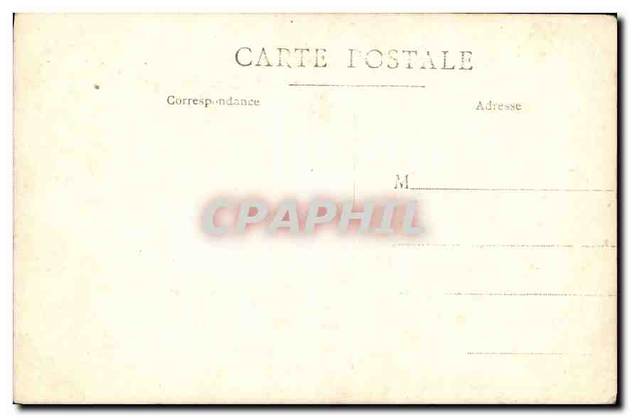 CARTE PHOTO Homme — Rückseite