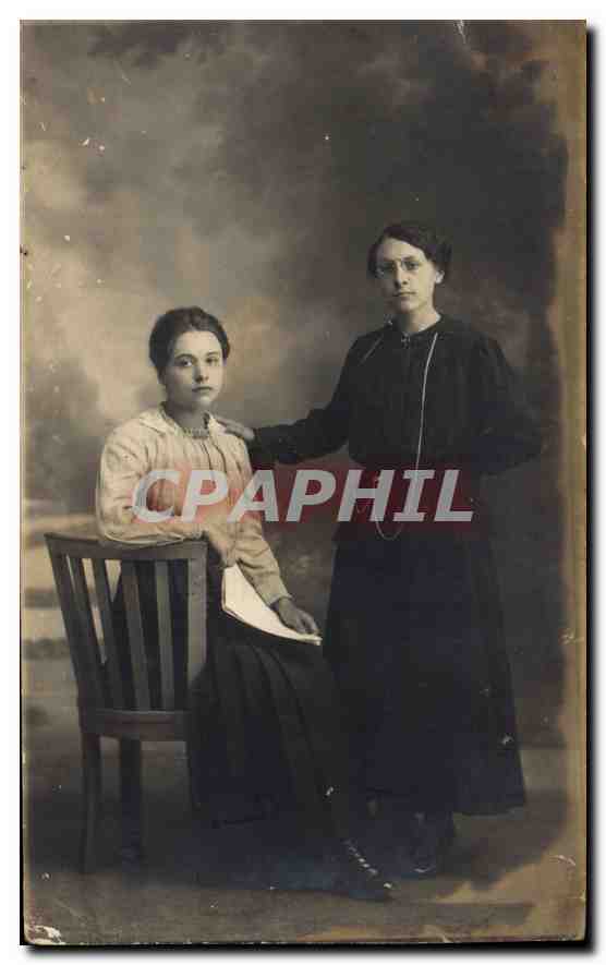 CARTE PHOTO Femme