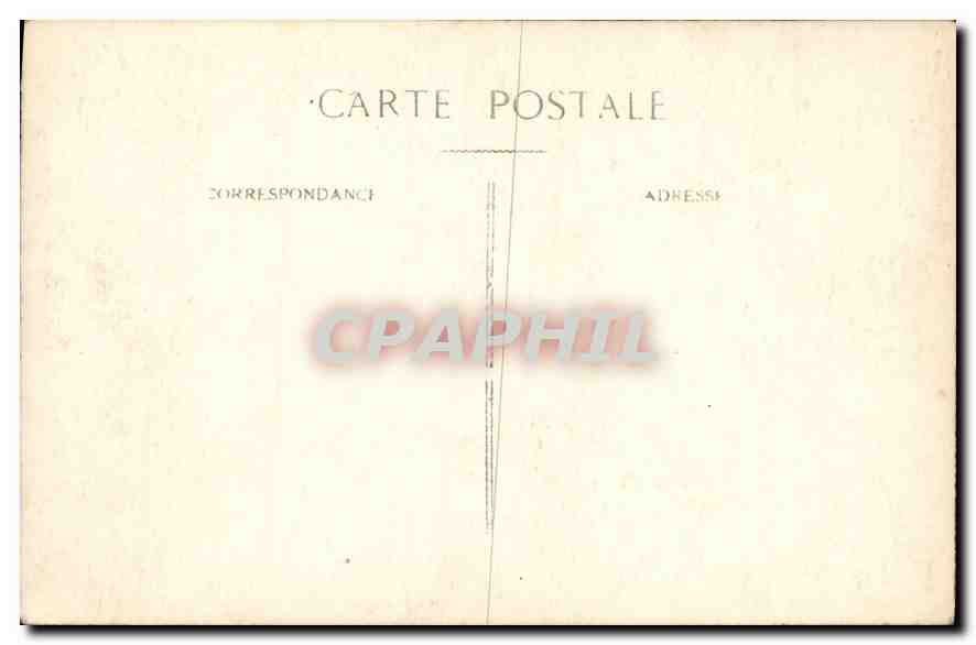 CARTE PHOTO Maison — Rückseite