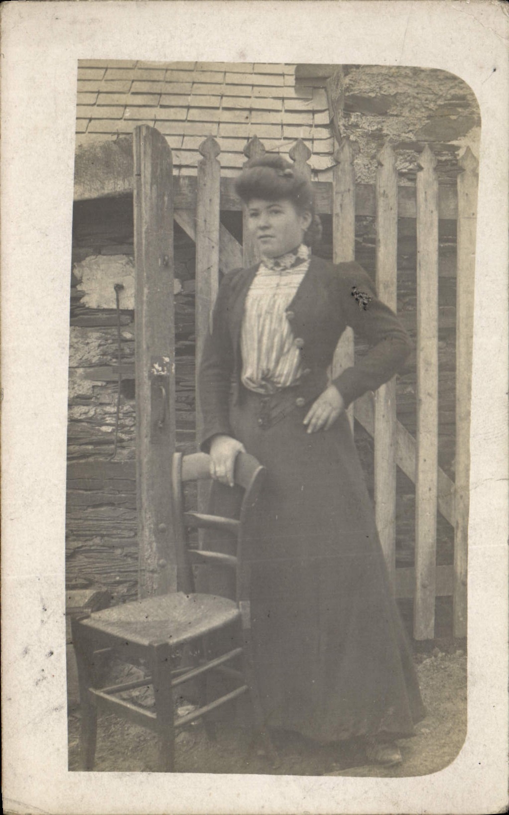 CARTE PHOTO Femme