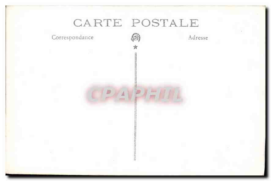 CARTE PHOTO Personnages Femmes Tennis — Verso