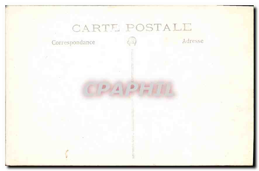 CARTE PHOTO Personnages Enfants — Verso