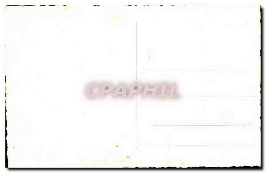 CARTE PHOTO Personnages — Verso
