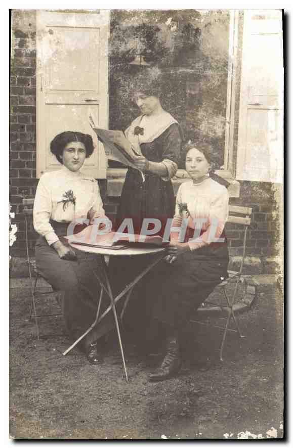CARTE PHOTO Femmes