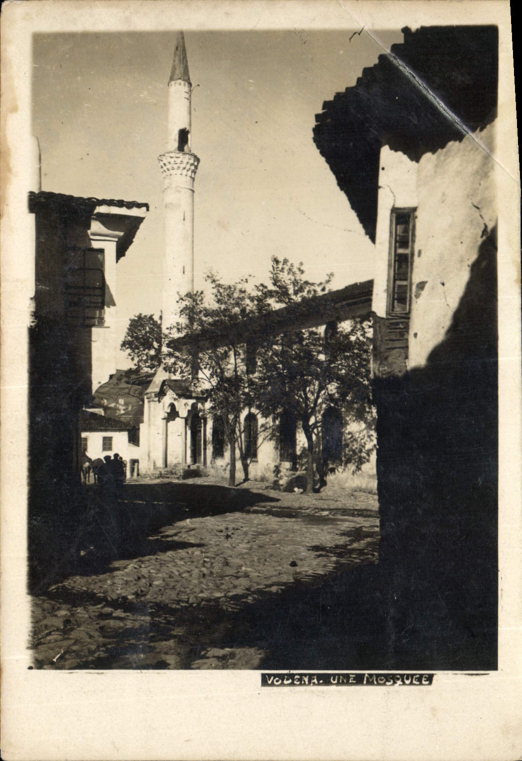 Photo Campagne en Orient 1917 1918 Militaria Vodena Une mosquee