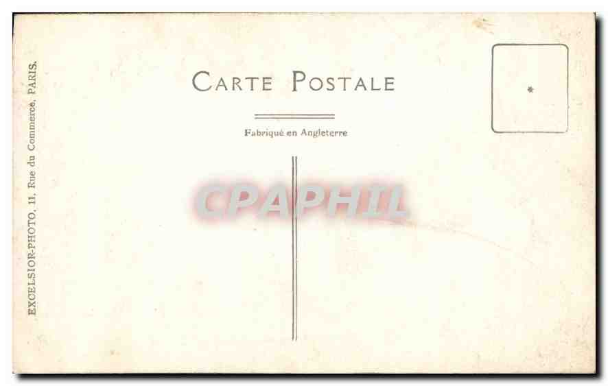 CARTE PHOTO Enfant Bebe — Verso