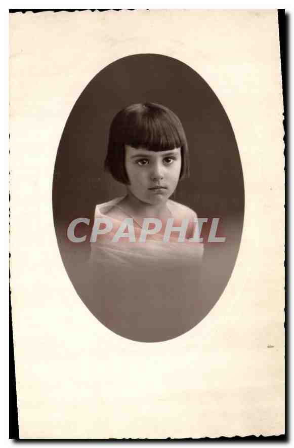 CARTE PHOTO Enfant Bebe
