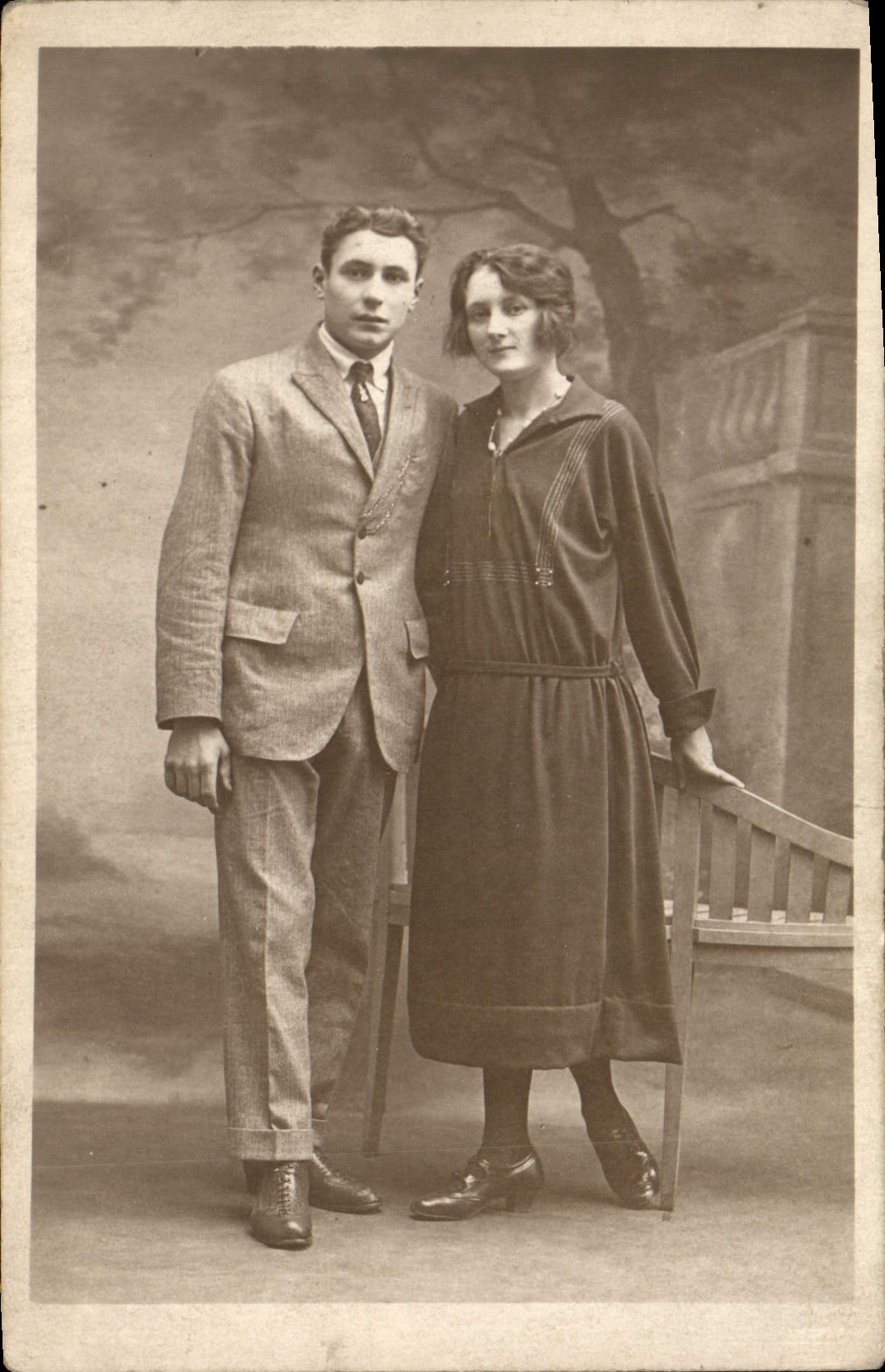 CARTE PHOTO Femme