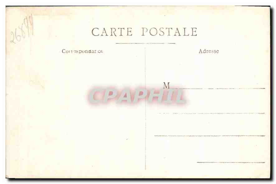 CARTE PHOTO Femme Enfant Vincennes — Verso