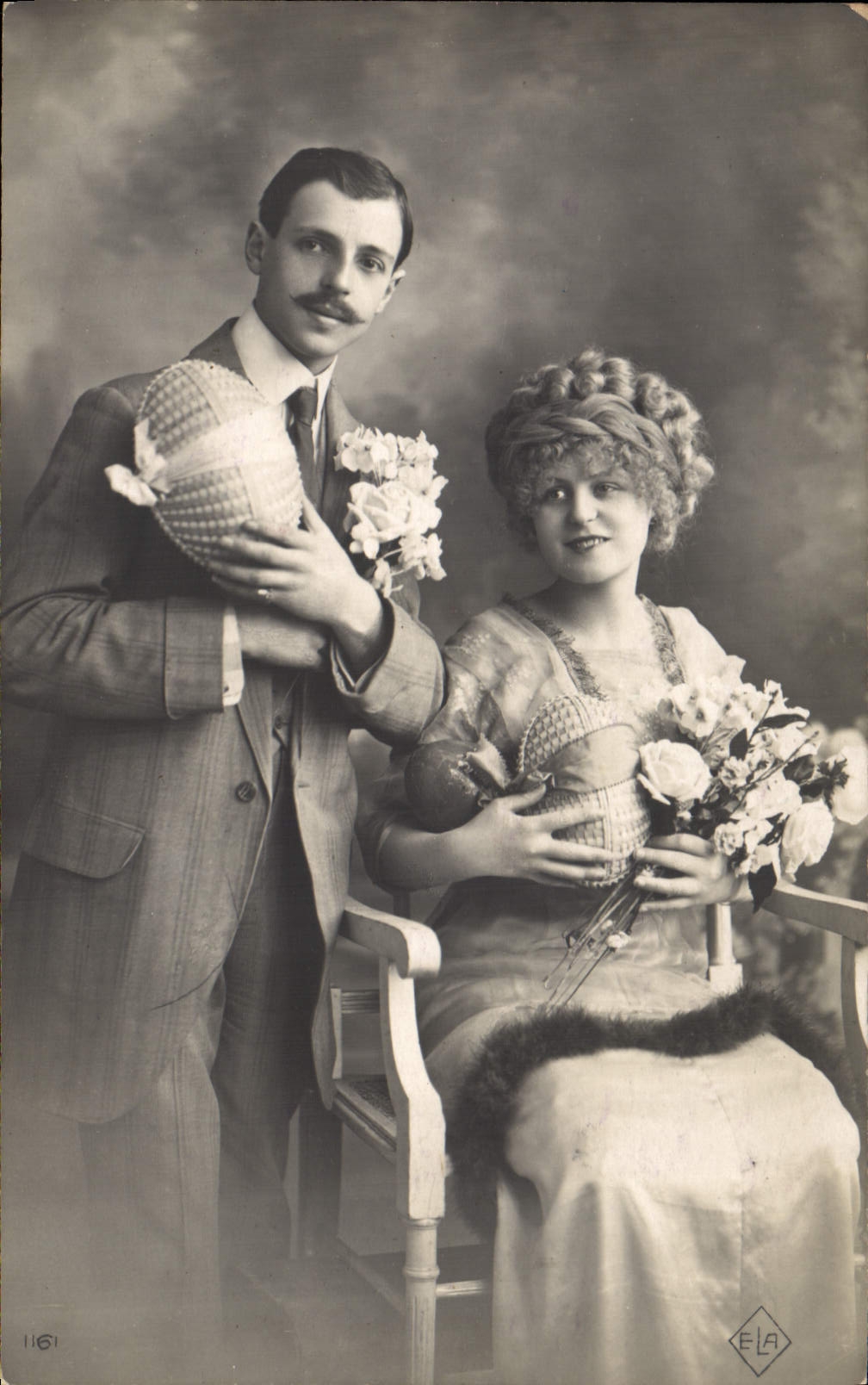 CPA Fantaisie Femme