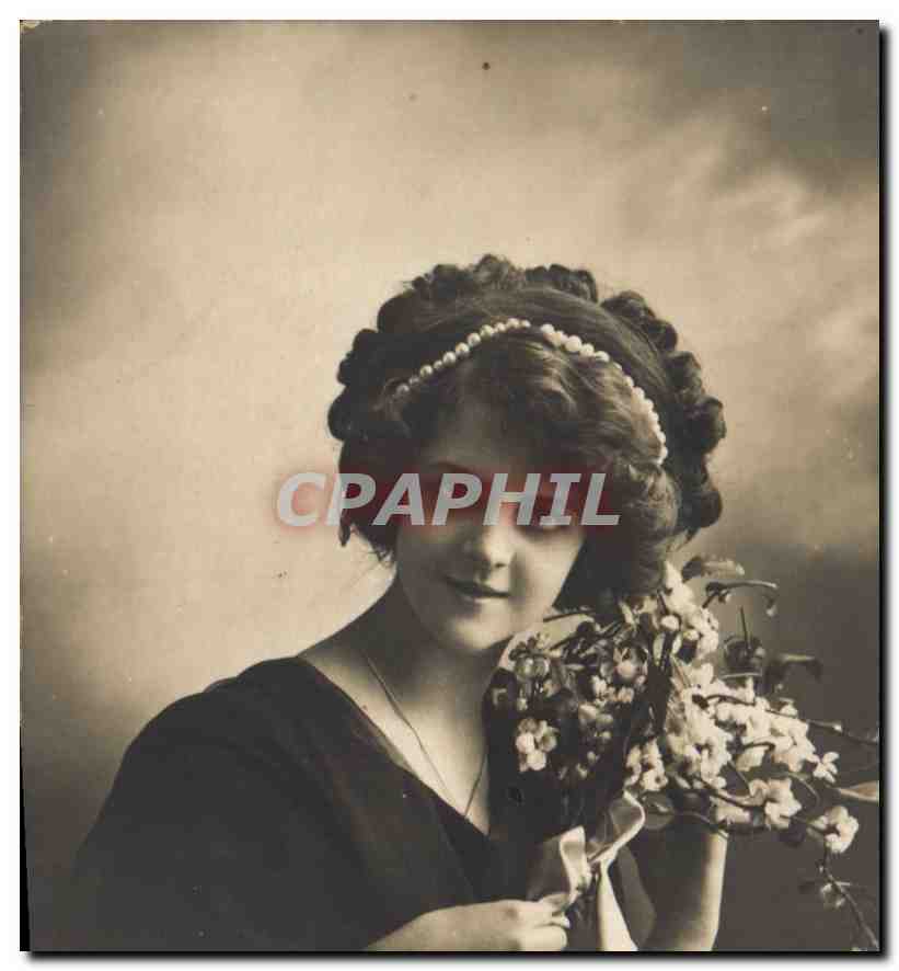 CPA Fantaisie Femme