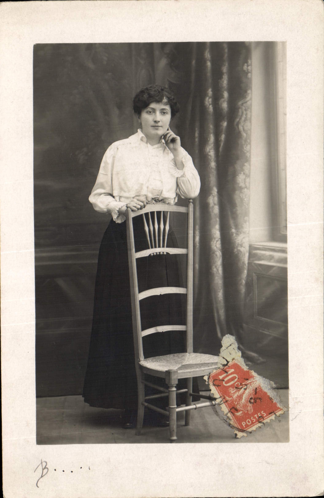 CARTE PHOTO Femme 