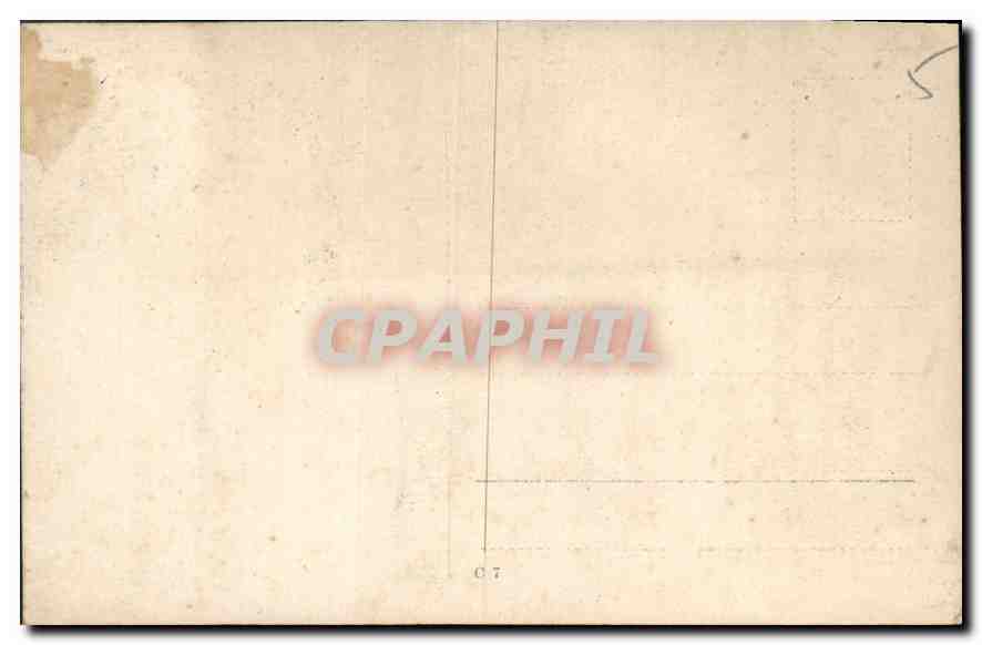 CARTE PHOTO Paysans — Verso