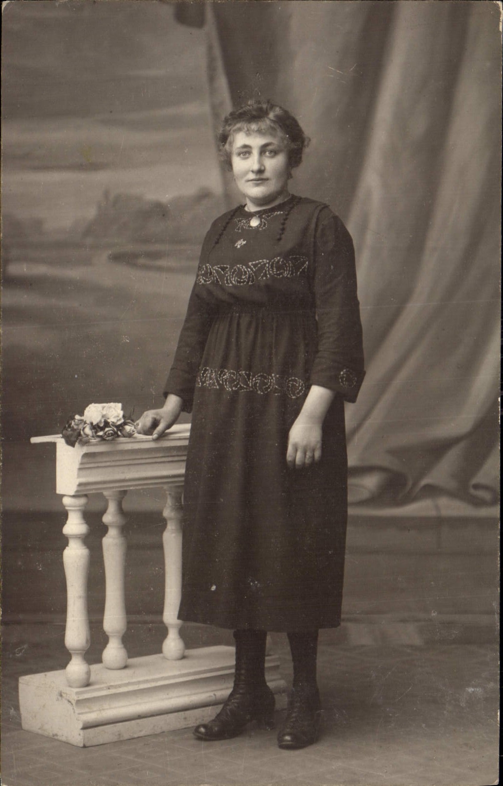 CARTE PHOTO Femme