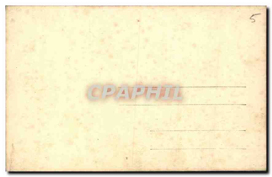 CARTE PHOTO Femme — Verso