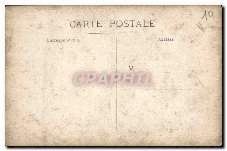 CARTE PHOTO Enfants — Verso