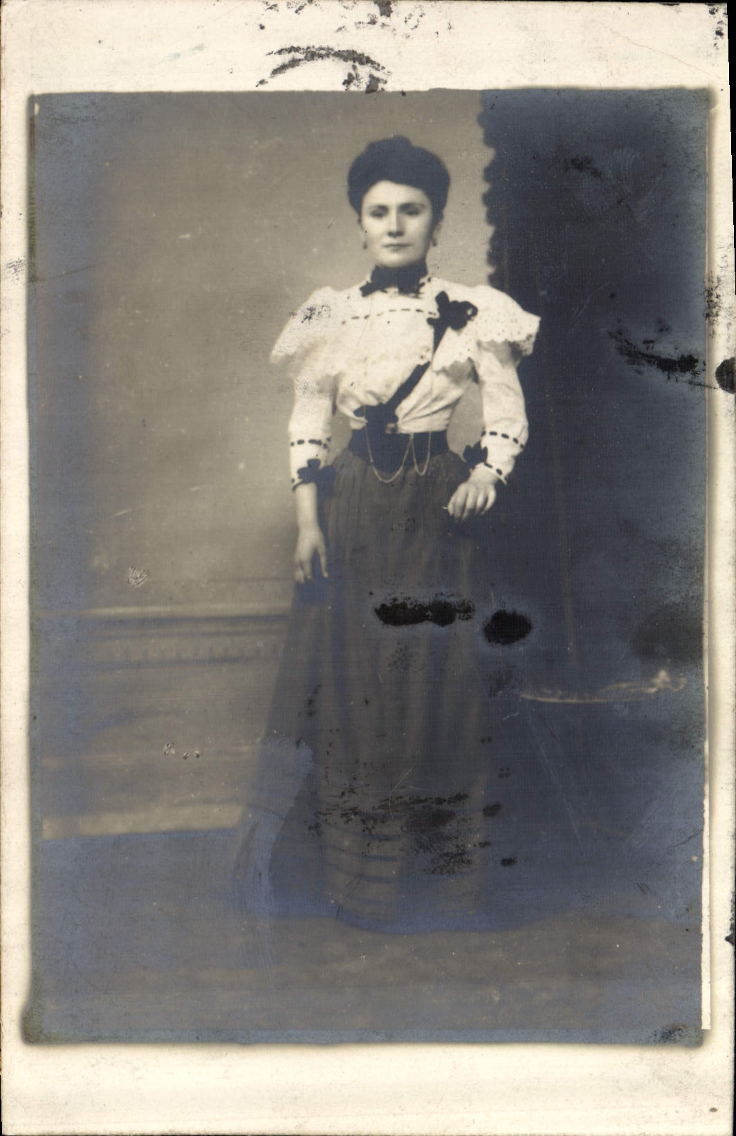 CARTE PHOTO Femme